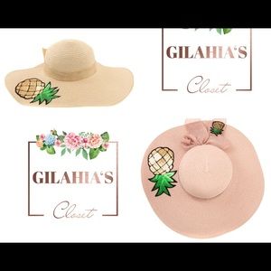 Summer Hat (pineapple made in sequins)